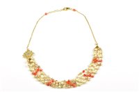 Collar Misis Mujer BOUQUET in Plata Perla CA09984